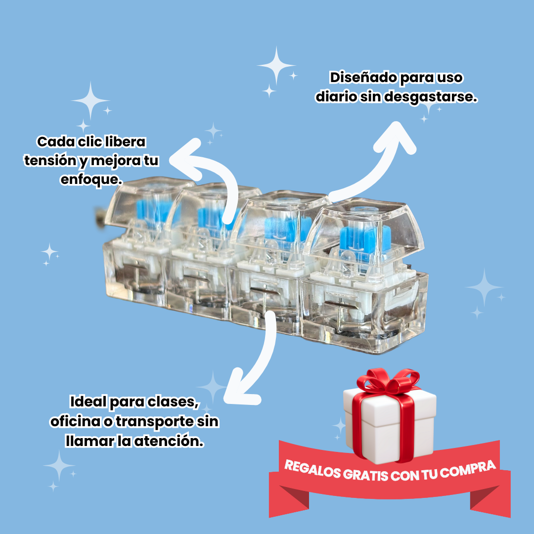 ClickyTap™ Mini llavero AntiEstrés
